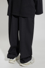 Balenciaga Wool pleat-front trousers