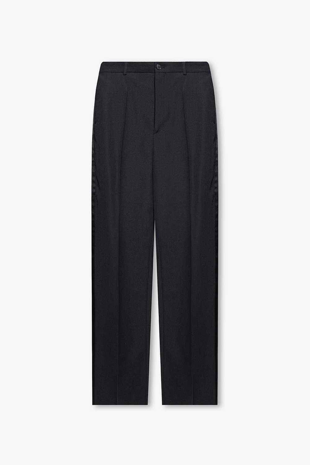 Balenciaga Wool pleat-front trousers