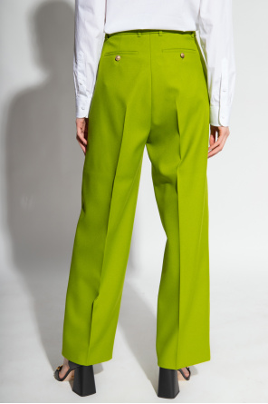 Gucci Pleat-front sides trousers