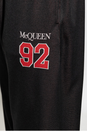 Alexander McQueen Spodnie dresowe z logo