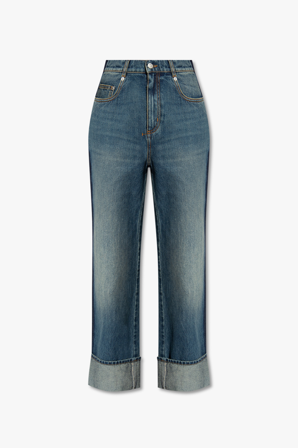 Alexander McQueen Jeans with logo