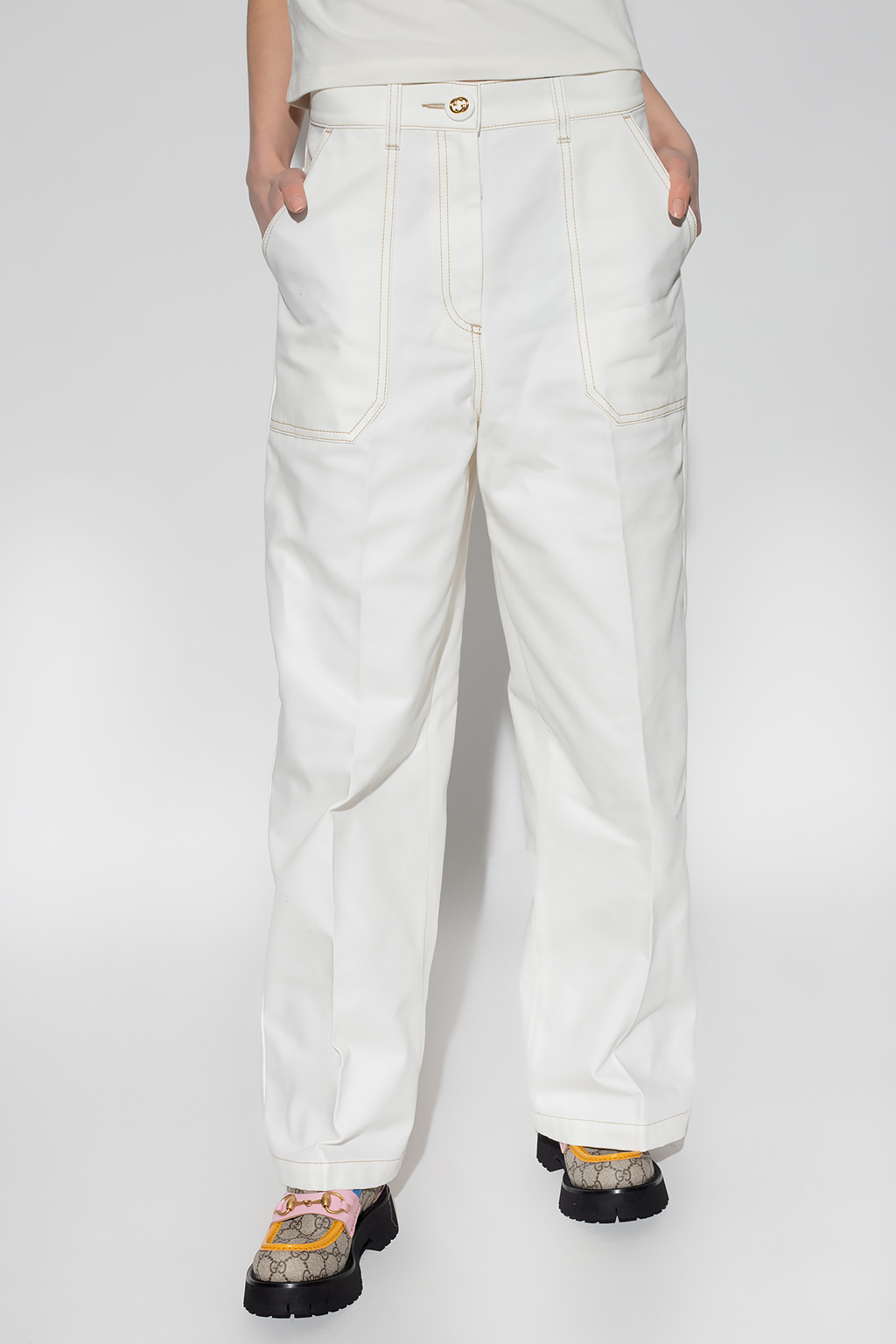 Gucci High-waisted trousers