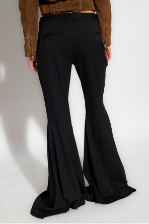 Saint Laurent Wool Rosa trousers