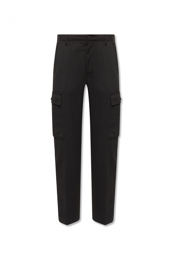 Burberry Check Leggings In Cotton With Elastic Waistband With Thomas Bear Print ‘Cargo’ pin trousers