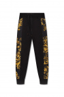 Jeans push up ® 7 8 superskinny denim navetta bleached Sweatpants with Baroque motif