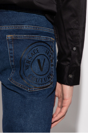 Versace Jeans Couture Jeansy z logo