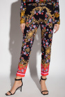 Versace Jeans Couture trousers cache with ‘Sun Flower Garland’ motif