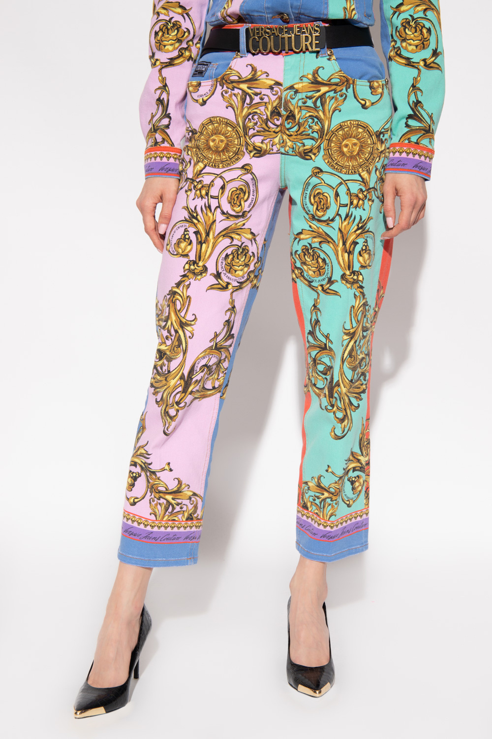 Versace Jeans Couture Jeans with Garland Sun motif