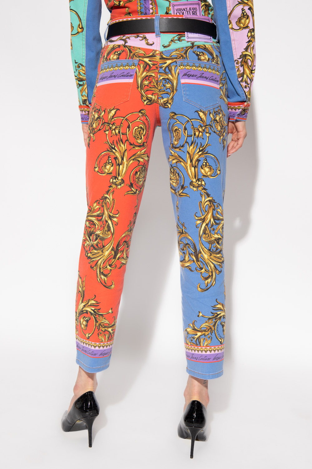 Versace Jeans Couture Jeans with Garland Sun motif