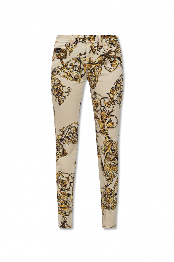 Versace Jeans Couture Jeans with Barocco motif