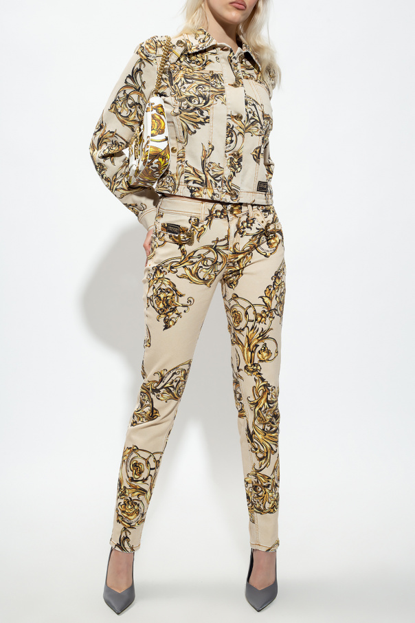 Versace Jeans Couture Jeans with Barocco motif