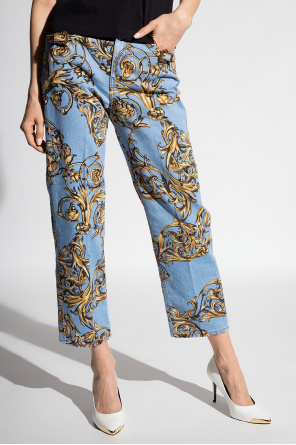 Versace Jeans Couture Jeans with Regalia Baroque motif