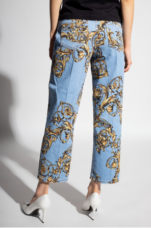 Versace Jeans Couture Jeans with Regalia Baroque motif