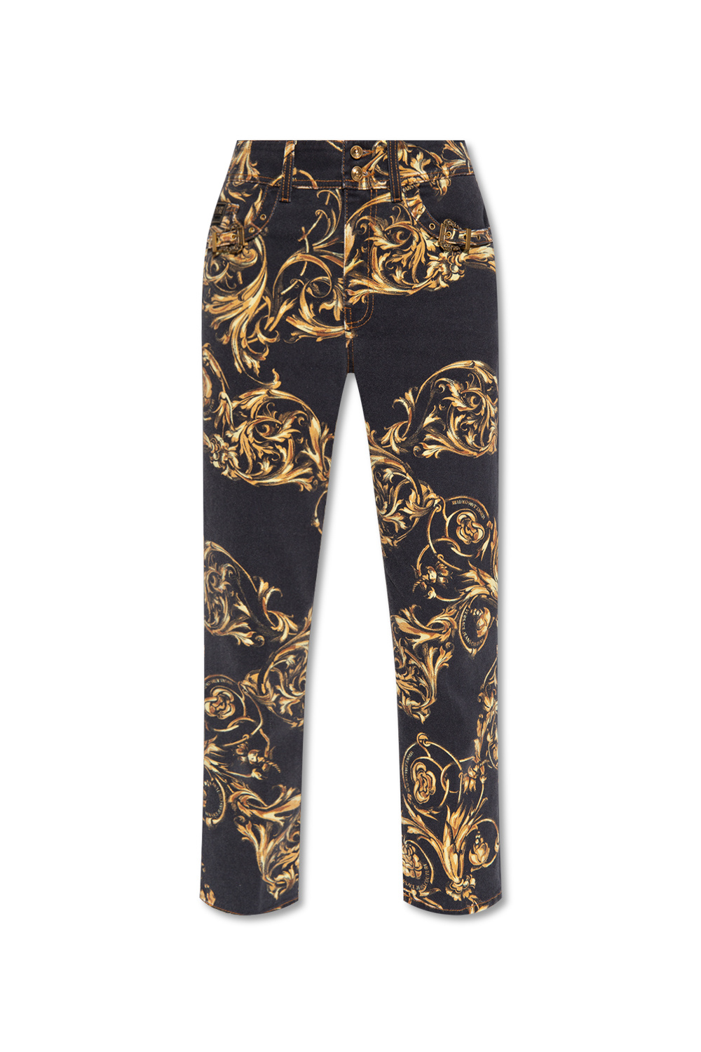 Versace Jeans Couture Jeans with Regalia Baroque motif