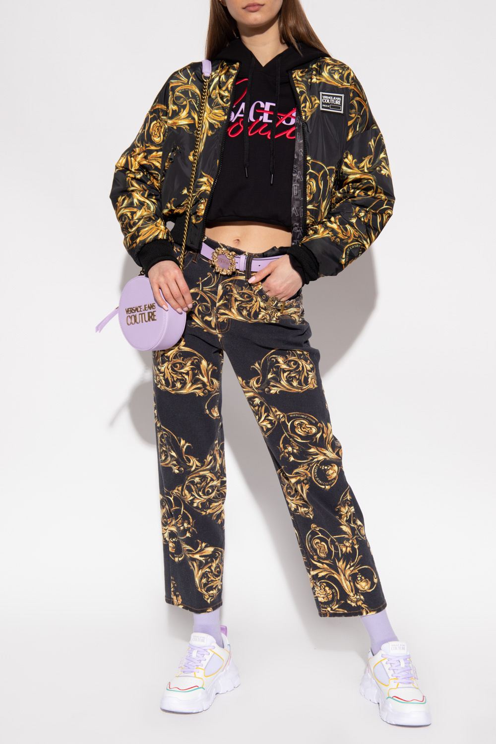 Versace Jeans Couture Jeans with Regalia Baroque motif