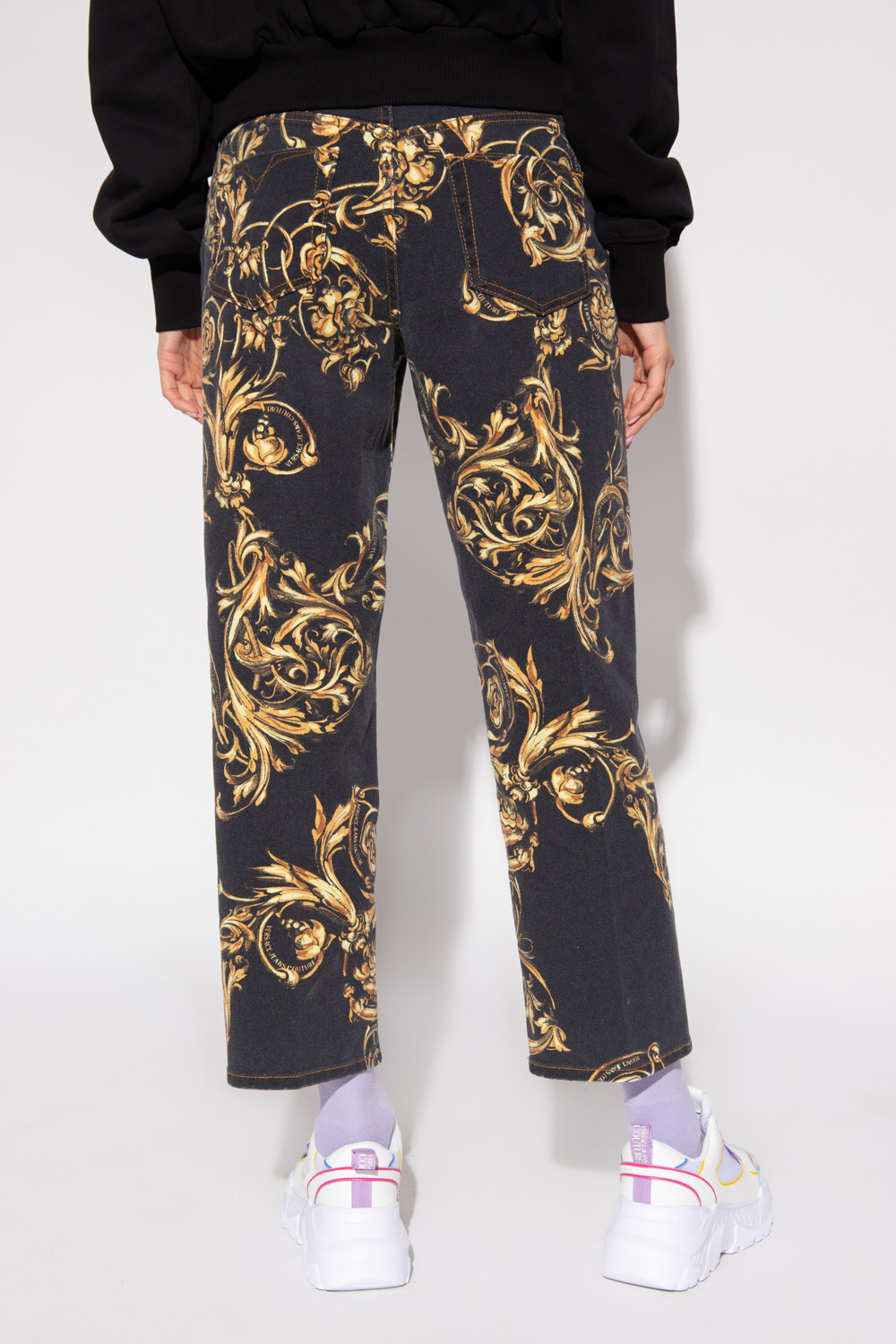 Versace Jeans Couture Jeans with Regalia Baroque motif