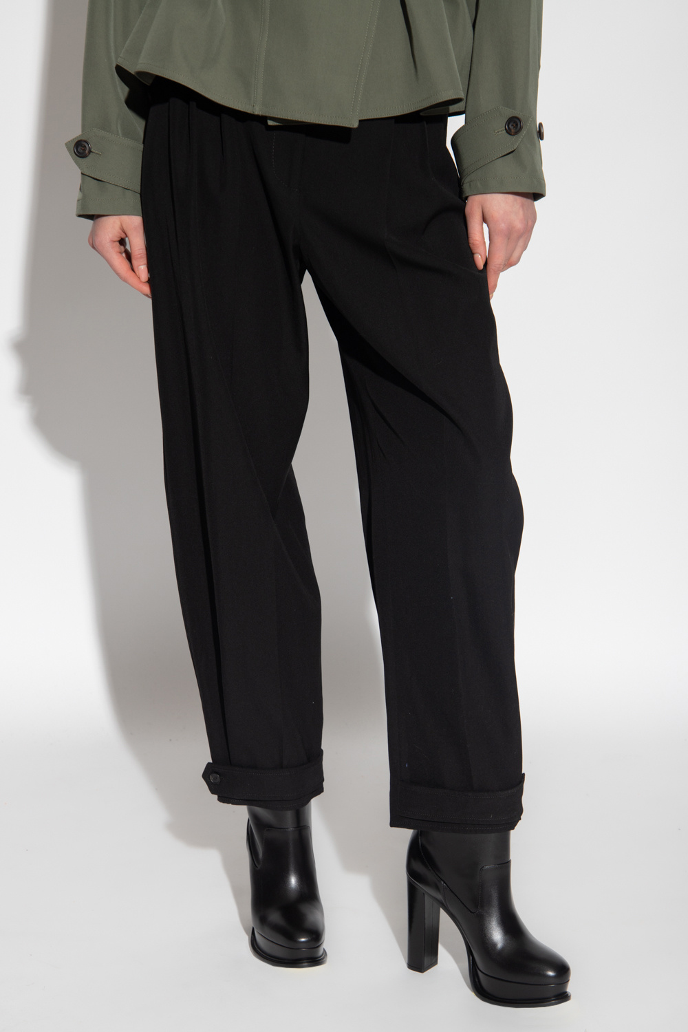 Alexander McQueen Wool suit trousers