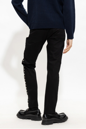 Alexander McQueen trousers Burberry with side stripes