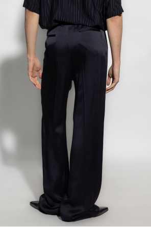 Saint Laurent Pleat-front mock trousers