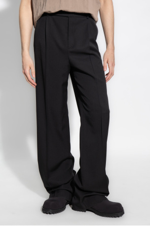 Saint Laurent Pleat-front PANTS trousers