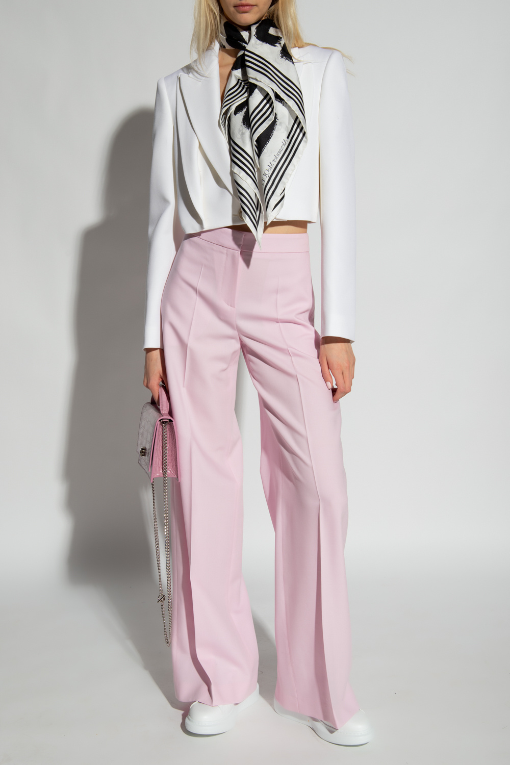 Alexander McQueen Pleat-front trousers