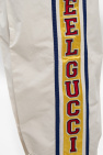 Gucci cream Sweatpants with side stripes