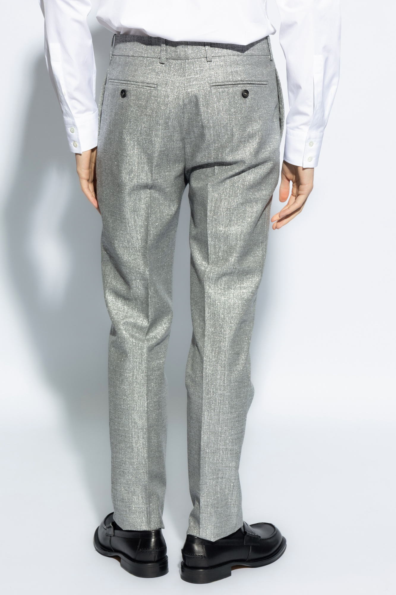 Alexander McQueen Creased trousers