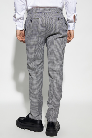 Alexander McQueen Wool Neutrals trousers
