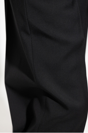 Alexander McQueen Wool pleat-front Shirt trousers
