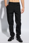 Alexander McQueen BLACK Wool trousers