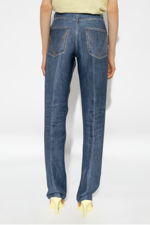 Bottega Veneta trousers straight-leg with jeans motif