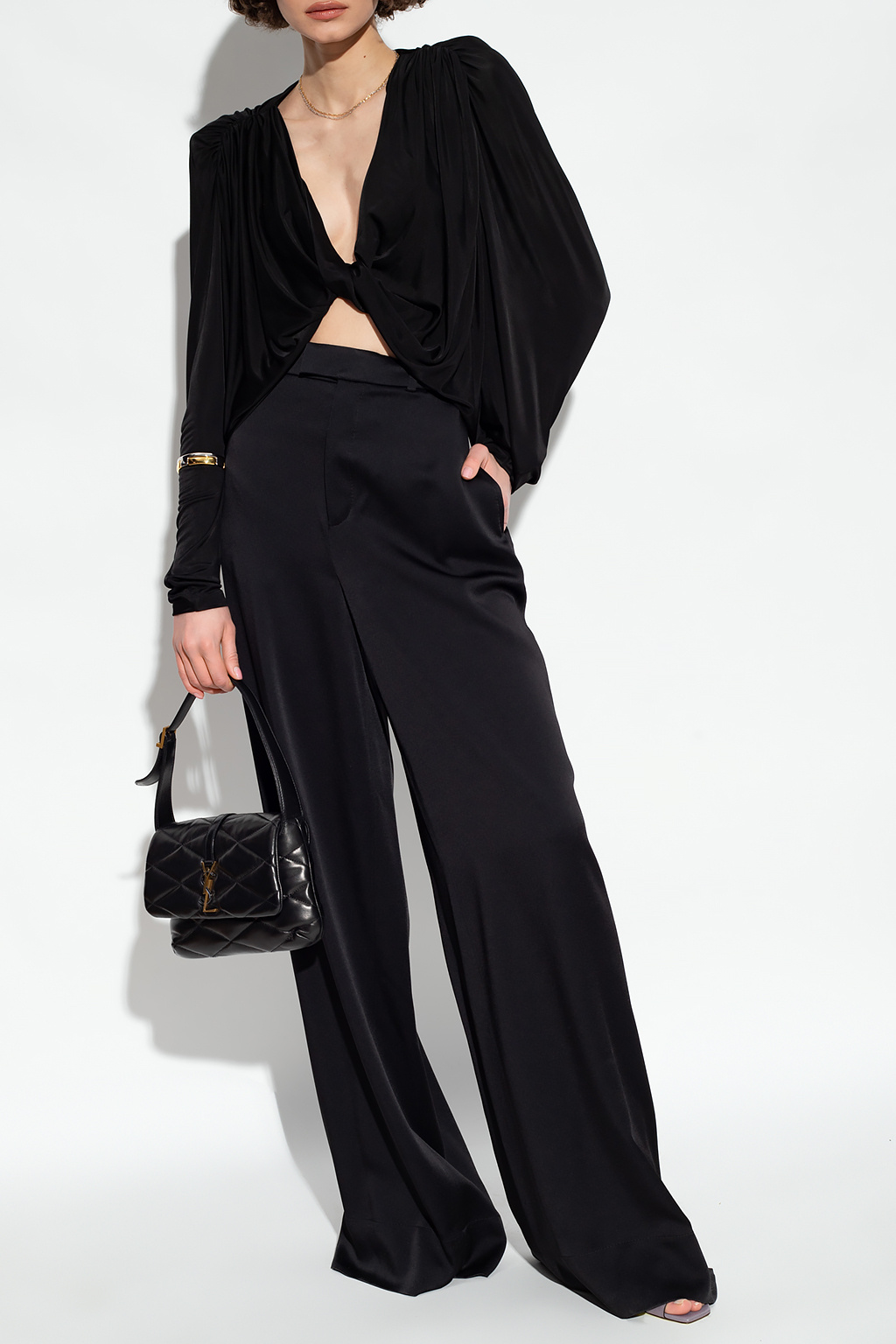 Saint Laurent Trousers with wide legs