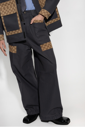 Gucci Cotton gathered trousers