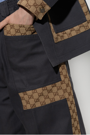 Gucci Bawełniane spodnie