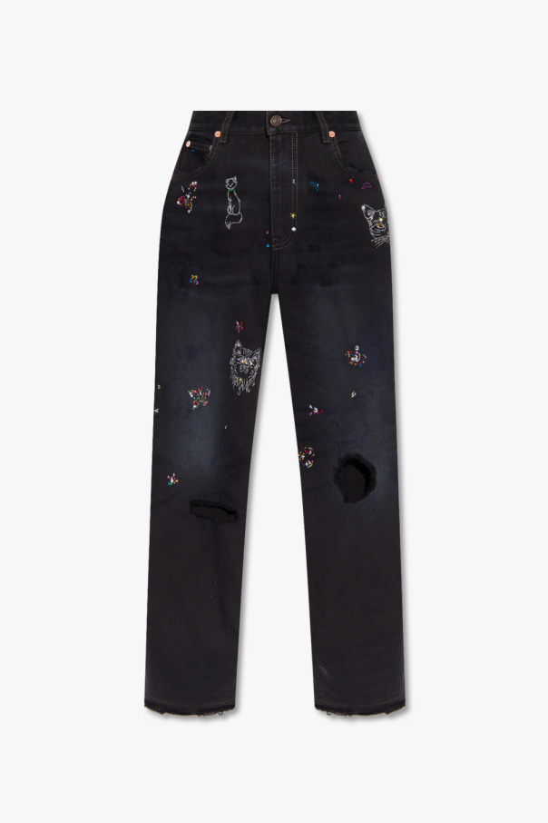 Balenciaga Jeans with decorative details