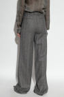 Saint Laurent GREY Trousers with wide legs
