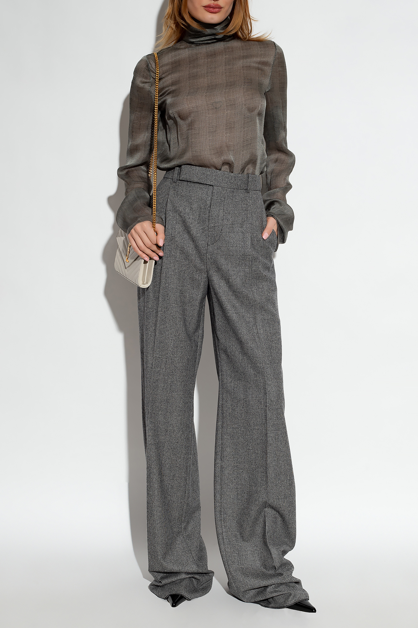 Saint Laurent Trousers with wide legs