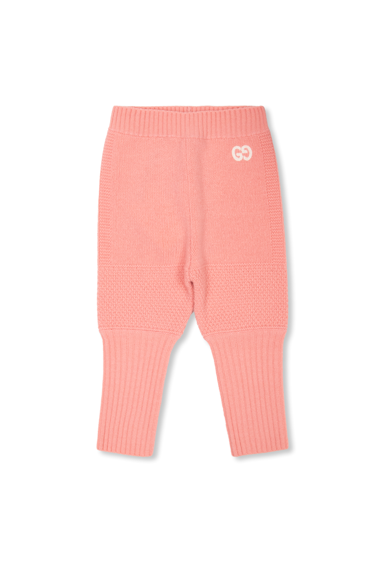 Gucci Kids Wool trousers with logo