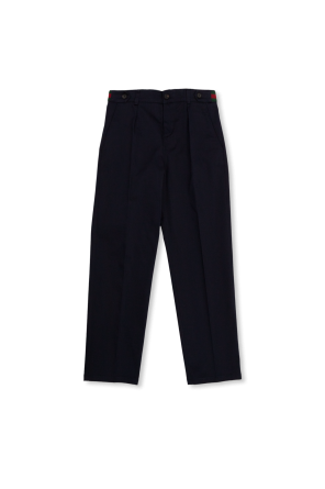 Trousers with ‘Web’ stripe