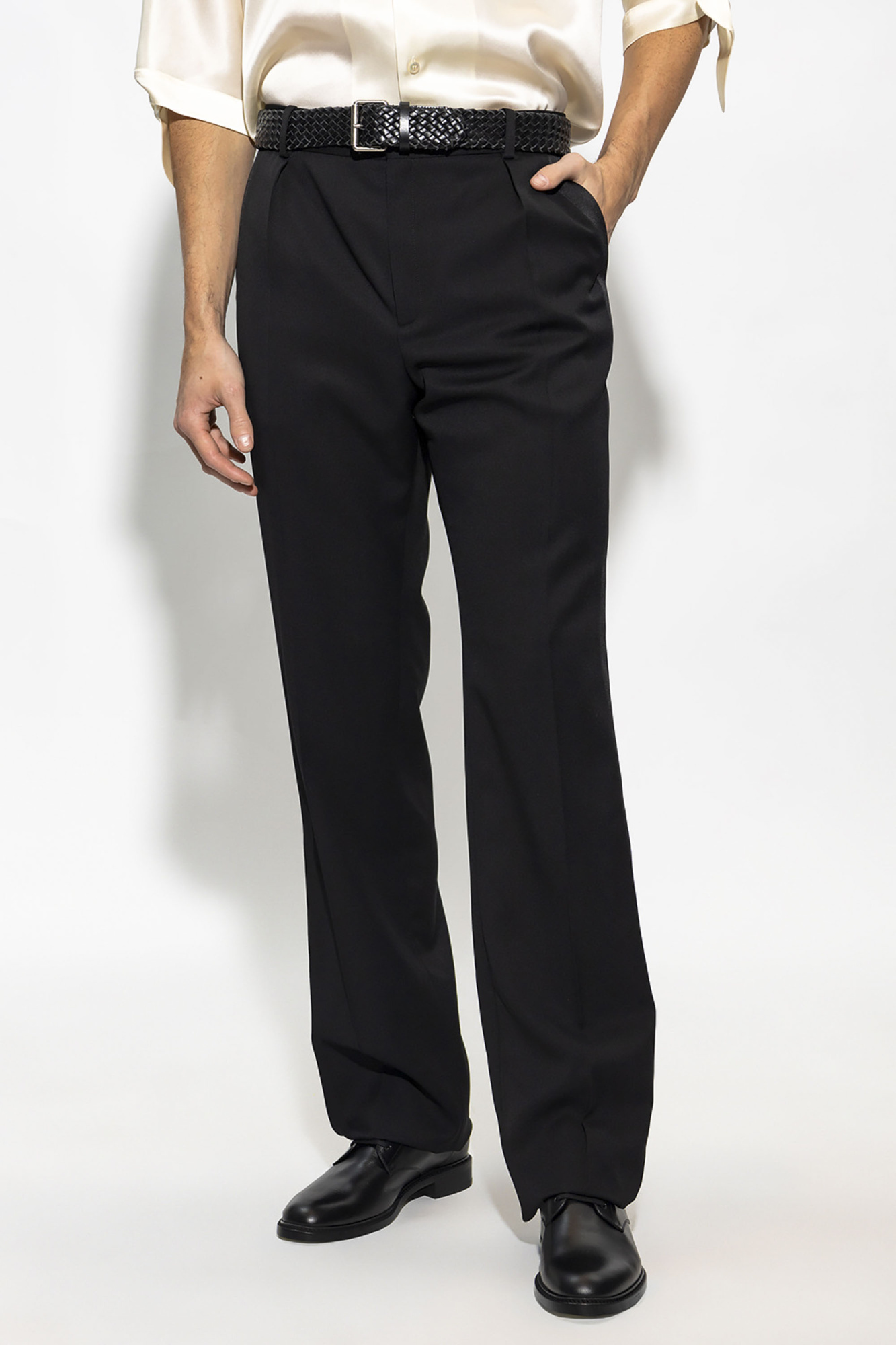 Saint Laurent Tuxedo zinko trousers