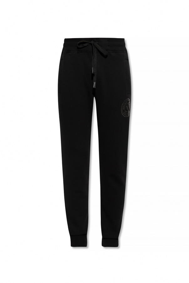 Versace Jeans Couture fitted side stripe track pants