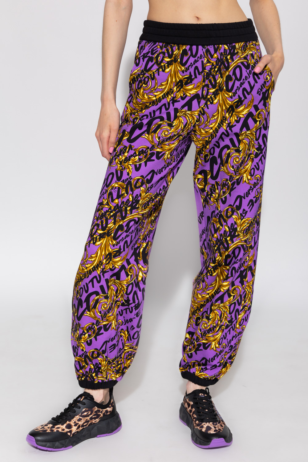 Versace Jeans Couture Patterned sweatpants