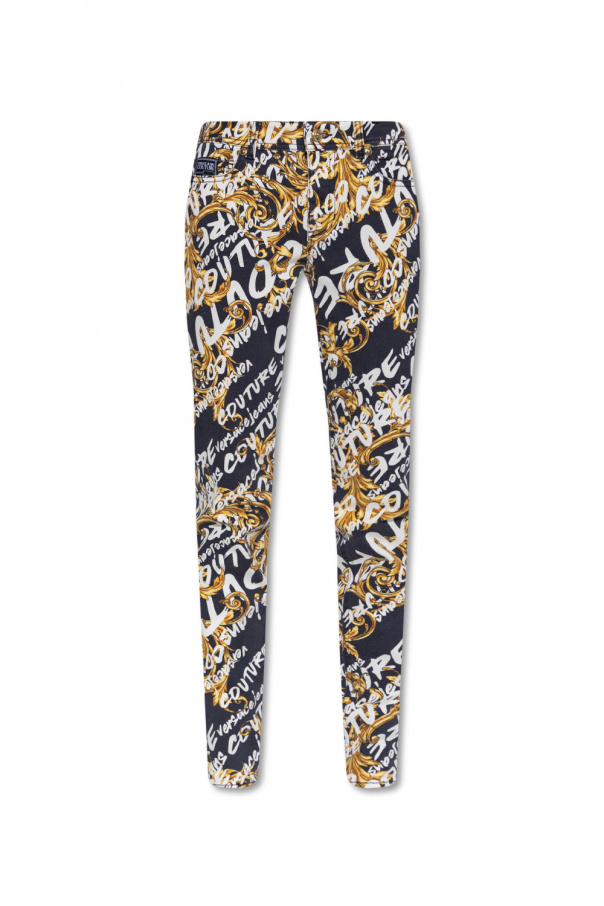 Versace Jeans Couture Patterned jeans
