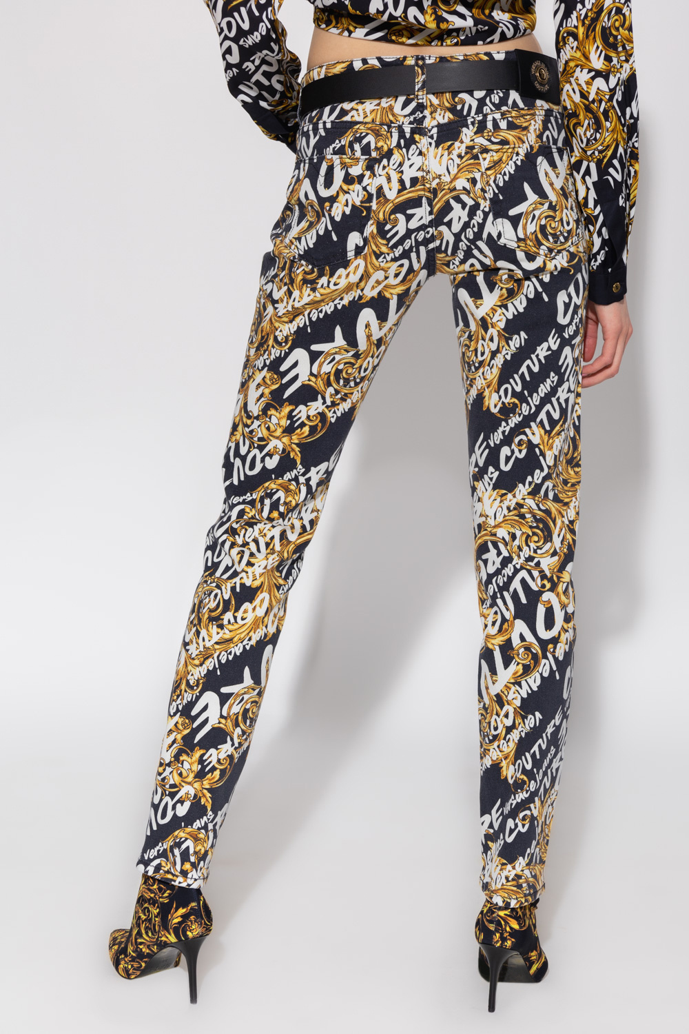 Versace Jeans Couture Patterned jeans