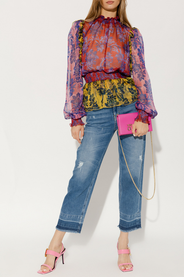 Versace Jeans Couture Tall Button Blazer Dress