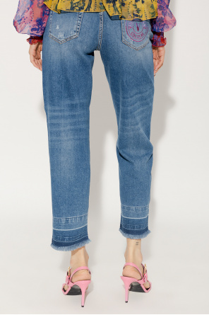 Versace Jeans Couture Jeans with raw edges