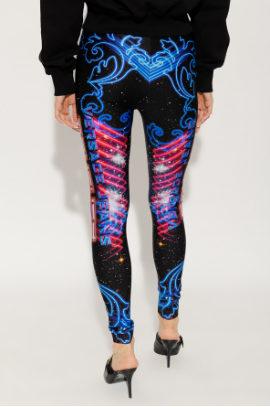 Versace Jeans Couture Patterned leggings