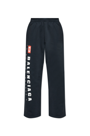 Sweatpants with printed logo