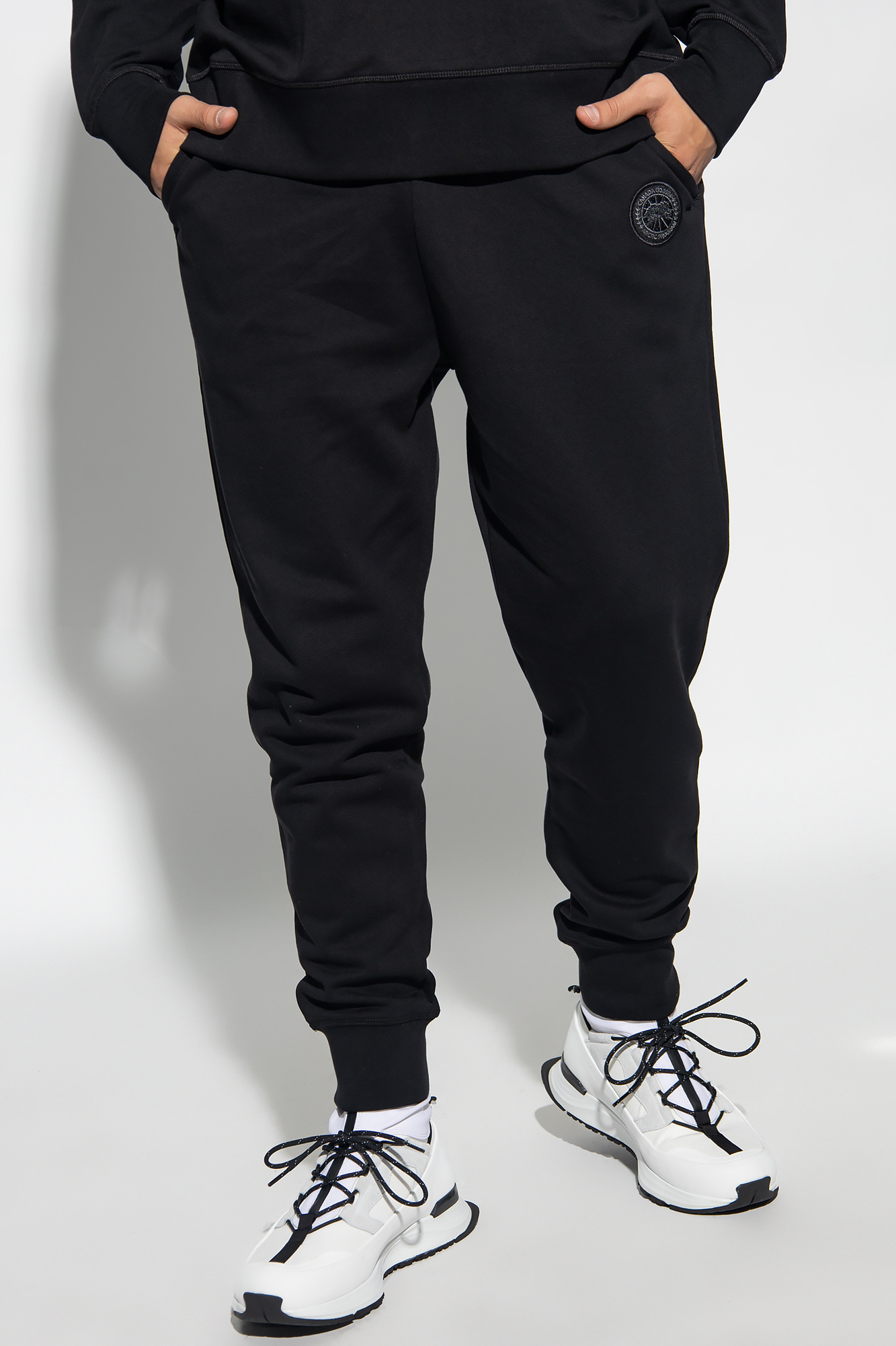 Canada Goose Sweatpants with logo patch