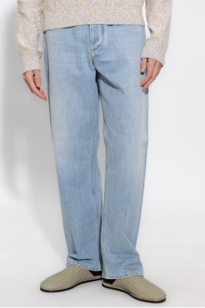 Bottega Hobo Veneta Jeans with wide legs